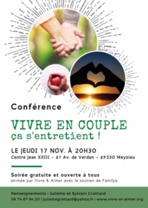 CONFERENCE VIVRE ET AIMER